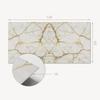 Decorative Self-Adhesive Vinyl Panel - For Hallway 120x60 Cm Marble Pattern with Veins