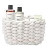2 Piece Set Soft Braided Cotton Rope Woven Baskets Portable Storage Containers For Home Decoration Toy Towel