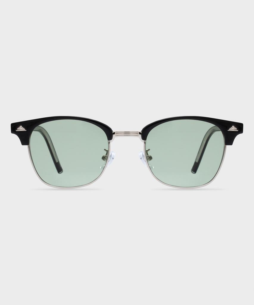 Likkeullou Rc Yleen Silver Sunglasses Green
