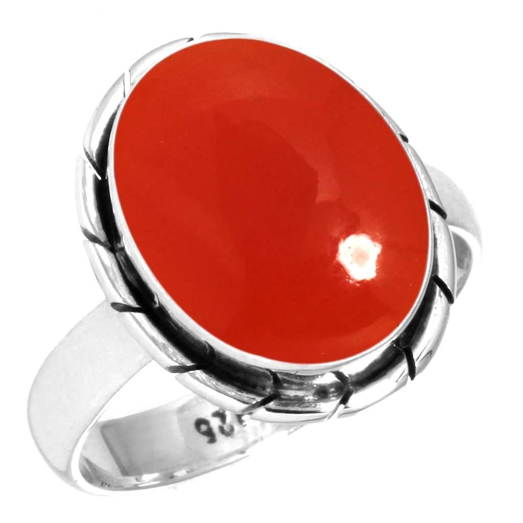 925 Sterling Silver Ring Women Gemstone Handmade Jewelry Anniversary Gift Amber Amethyst Black Onyx Carnelian Garnet Quartz Green Onyx Gold Stone Boho