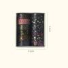 12 Rolls of Starry Sky Bronzing Pattern Washi Tape, Constellation Pattern Tape and Gift Wrapping Decoration, Gifts for Friends