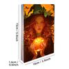 50 Halloween-Themed Jack-O-Lanterns, Witch Wall Cards, Background Decoration, Holiday Gift Cards For Children