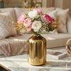 Behoma Metal Flower Vase for Home Decor Bedroom Living Room Office Wedding |