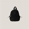 Summer small fresh bow pleated backpack women's large capacity backpack student class schoolbag  new trendy