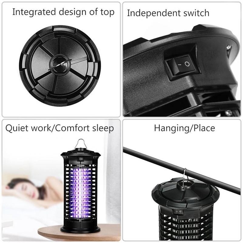 Haushalts-Moskitokiller-Lampe Leiser Betrieb Ungiftiger Sicherheitsfänger Fliegenfalle Indoor-Moskitofanggeräte