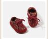 Girls' Winter Knit Toddler Shoes - Cozy Velvet Lined Casual Shoes