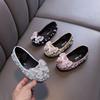 Autumn New Style Ladylike Baby Girl Children's Princess Rhinestone Single Shoes Leather Shoes Dance Performance Shoes