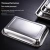 Zhuoliang Thickened 304 Stainless Steel Multi-Purpose Rectangular Tray Set