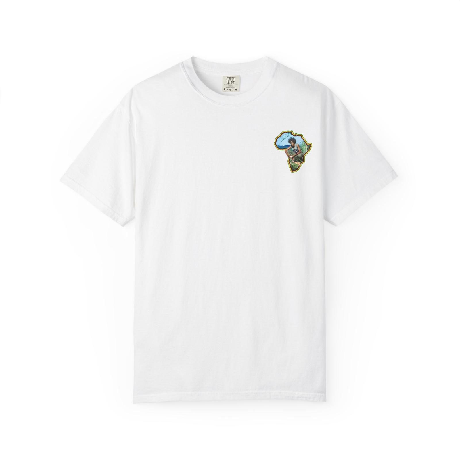 Reggae Vintage Jamaica T-shirt, Unisex Rasta Apparel, Hugh Mundell Africa Tee S разноцветный