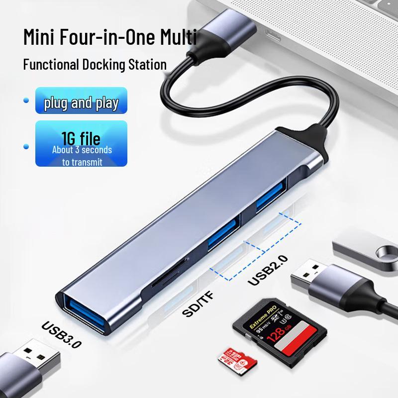 5-in-1 Type-C Docking Station for MacBook & Laptop USB Expansion