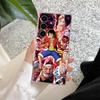 One P-Piece Kid Law Luffy Anime S26Ultra Case For Samsung Galaxy S25 S26 S24 S23 Ultra S22 S20 Plus S21 FE A57 Clear Phone Cover
