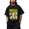 Vintage Invincible Mark Superhero T Shirt Men Women Oversized 100% Cotton Manga Short Sleeve Summer  Anime Unisextops
