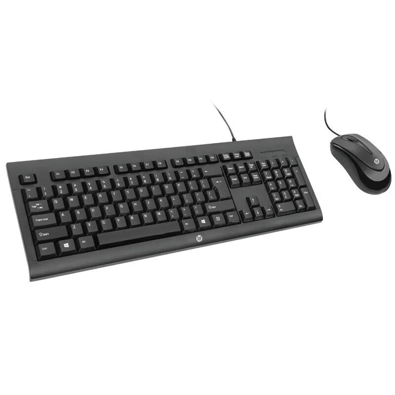 HP Wired Desktop Keyboard and Mouse Combo