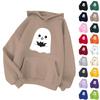 Women's Fashion   Halloween Sports Pullover Hoodie Loose Padded Thickened Warm Casual Sweatshirt