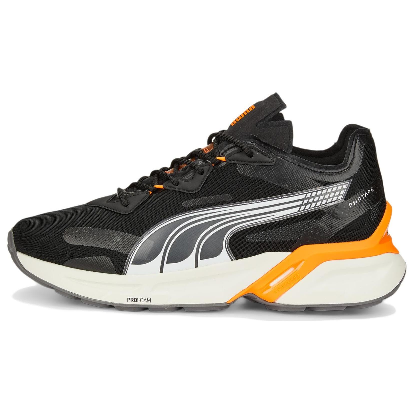 PUMA Pwrframe Aerogram Blaze Black Vibrant Orange Men s 387038-02 EU 42