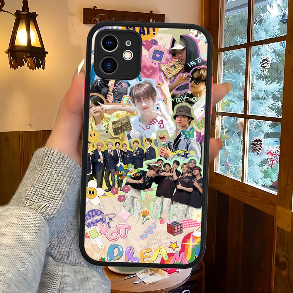 Band N-NCT MUSIC For IPhone 15 16 Pro Max 11 12 13 14 XS XR X Plus 16E Matte Translucent Phone Cover