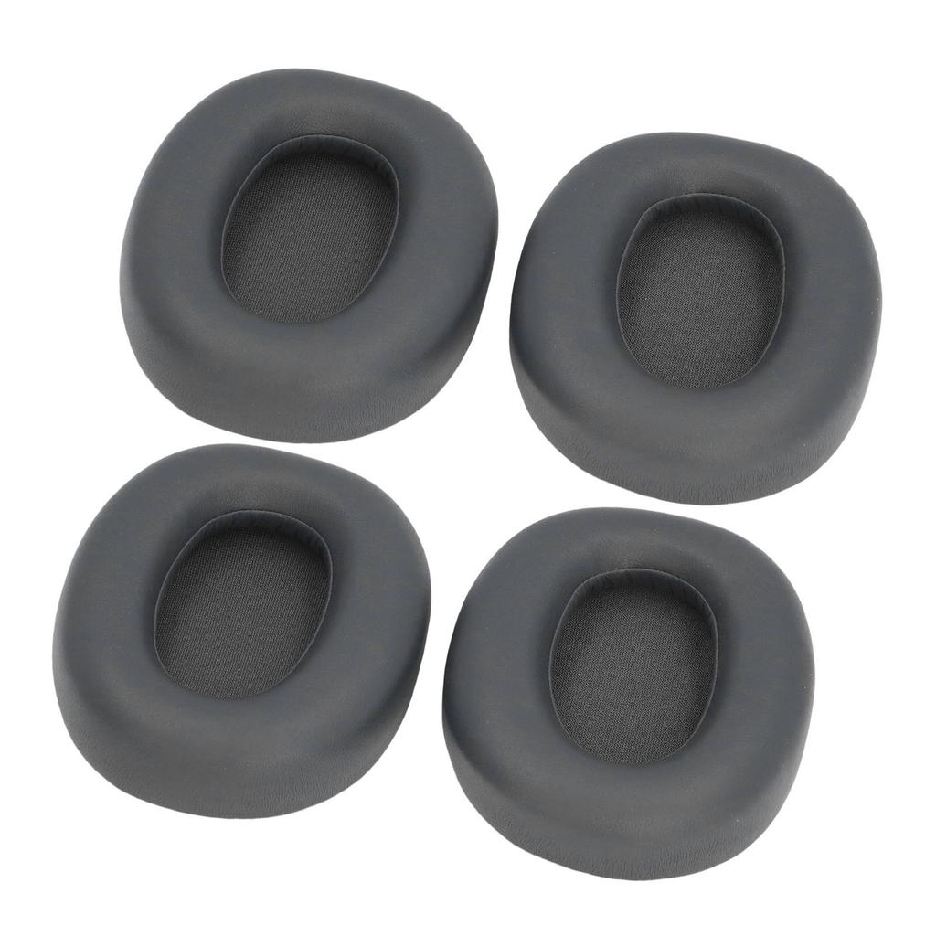 2 Pairs Replacement Earpads Cushions Fit for W800BT Free Noise Cancelling Headphone Protein Leather Ear Pads Muffs Gray