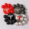 56mm Center Hub Caps for Tesla Model 3 Y S X Car Wheel Valve Cap Tire Lug Nut Protective Cover Exterior Decoration 25pcs / 29pcs