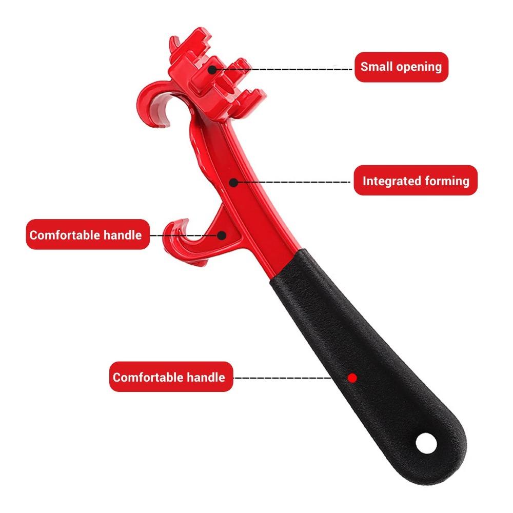 Lid Lifter Bucket Lid Wrench Labor Saving Drum Wrench Multifunction Lid Can Opener Metal Drum
