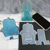 DIYJewelry Making Smartphone Stand Mold Shiny Mobile Phone Holder Mold Epoxy Resin Mold Cellphone Bracket Silicone Mold
