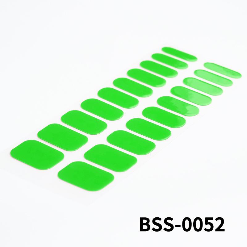 

Гелевые наклейки для ногтей Light Therapy Club Little Star Macaron мягкий клей Японские однотонные наклейки для ногтей