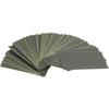 SK11 Small Waterproof Sandpaper, Approx. 32 X 70mm, 5 Types X 20 Sheets Each, C#240/#400/#600/#1000/#1500, 100-Pack, Suitable for Dry and Wet Sanding