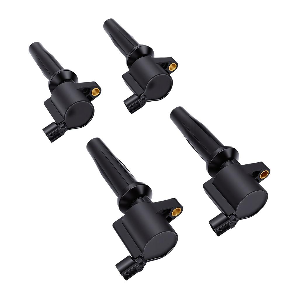 4PCS Ignition Coil Replacement for Ford High Performance Stable Ignition Coil Pack Set 4M5G 12A366 BC,4M5Z 12029 B,