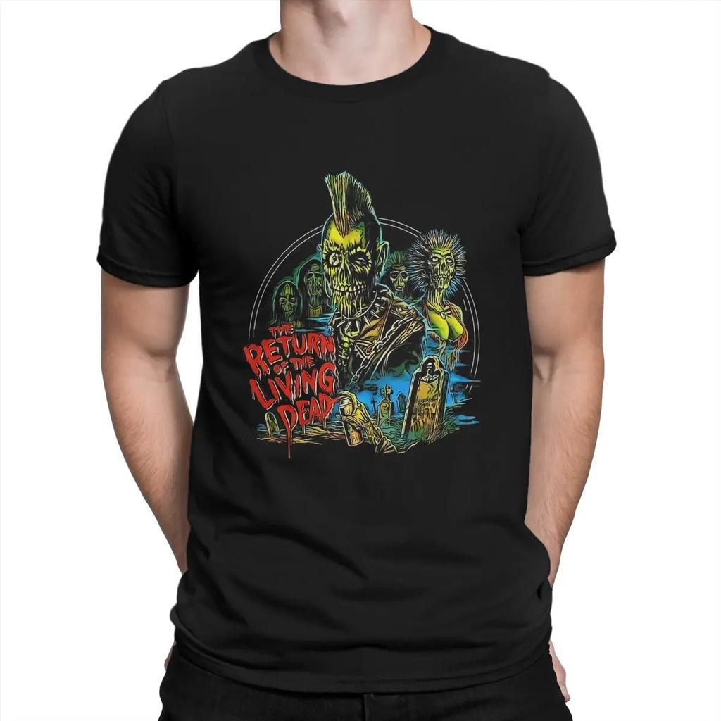 Return Of The Living Dead Tarman Unik T-shirt Skräck Horror Casual T-shirt Nyaste Grejer För Vuxen T-shirt Humor Toppkvalitet