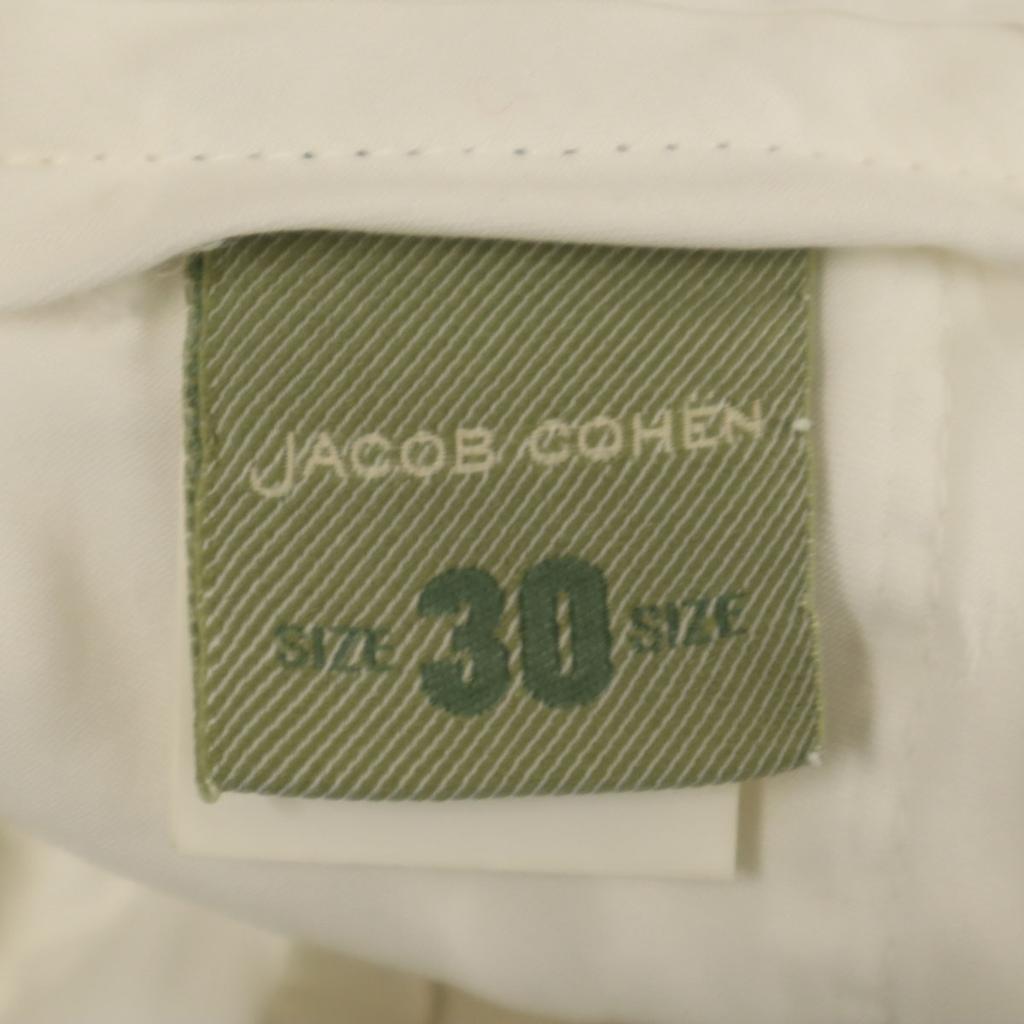 JACOB COHEN tack Tapered pants W30 white Men's Used