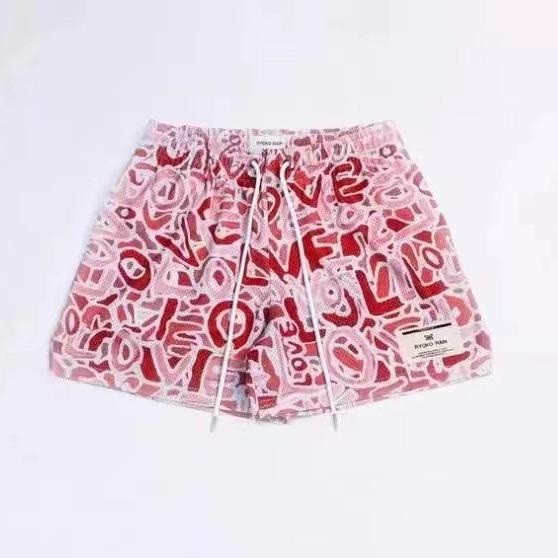 Men's American Casual Basketball Mesh Shorts - Breathable, Loose Fit for Fitness & Sports