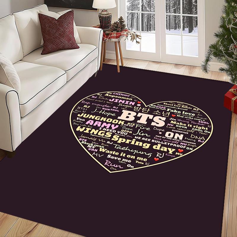 Love Unity Pink carpet floor mats Home Decor Art Room Bathroom mat