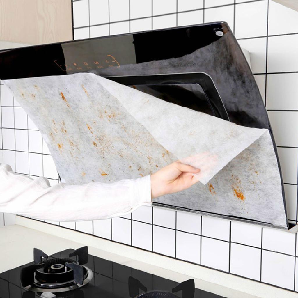 Kitchen Ventilator Oil Filter Paper Non-woven Absorbing Paper Cooker Hood Filter