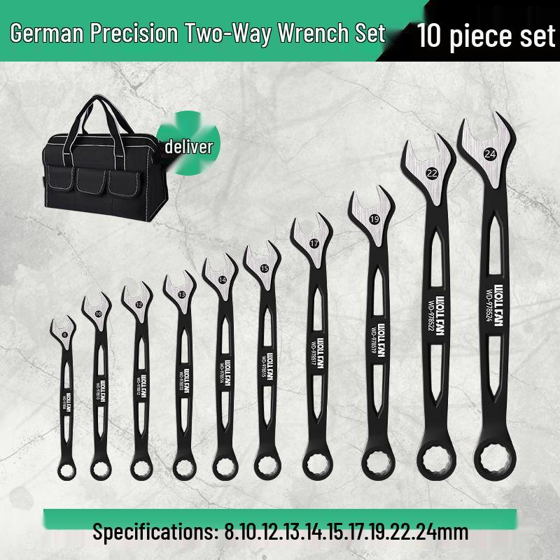 Многоцелевой набор ключей высокой твердости: Накидные и рожковые ключи для авторемонта