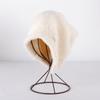 Pile Cap Skullies Beanie Japanese Hat Fake Fur Caps Candy Colored Wool Hat Knitted Hat Skiing Cap Big Hat Korean Hat Mohair Hat
