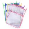 Mesh Bathtub Toy Storage Basket,Tub Holder Bag,Shower Caddy Hanging Bucket Bin,Baby Bathroom Organizer With2 Adhesive Wall Hooks