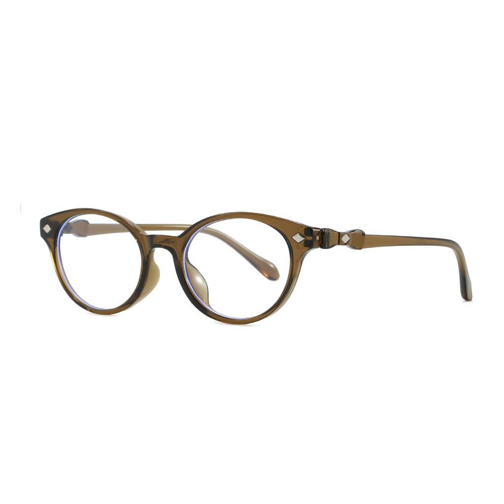 Ryan's new plain retro anti-blue glasses fashionable versatile bow Internet celebrity frame glasses