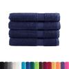 VidaXL Serviettes de Qualité Supérieure 4 pcs, Serviettes de Douche, Draps de Bain, Serviettes d'Invité de Toilette, Bleu 137270
