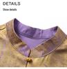 Autumn 2025 Women's Chinese Style Tang Suit Song Brocade Jacket with Frog Buttons