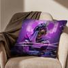 Game Jetpack Cat Overwatch Sierra Sombra Cushion Cover Suitable For Sofa Car Bedroom Office Cushions Decorative Pillow Case