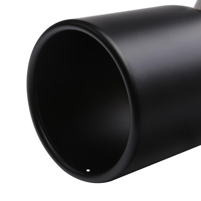 Stainless Steel Exhaust Tip 63mm/3.5"89mm Adjustable Universal Fit for Car SUV Single Rolled Edge Exhaust Pipe Tip with Bolt-On