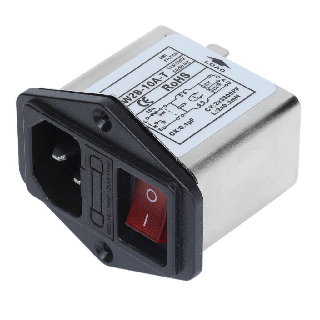 EMI-Filter Klein Kompakt Stabil Zuverlässig Rauschunterdrückung Zubehör für Laborgeräte