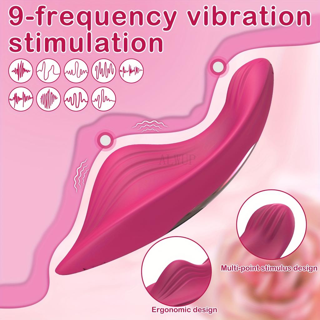 APP Vibrating Wearable Adult Toy, 9-frequency Vibration, Female Sex Toy, Remote Control