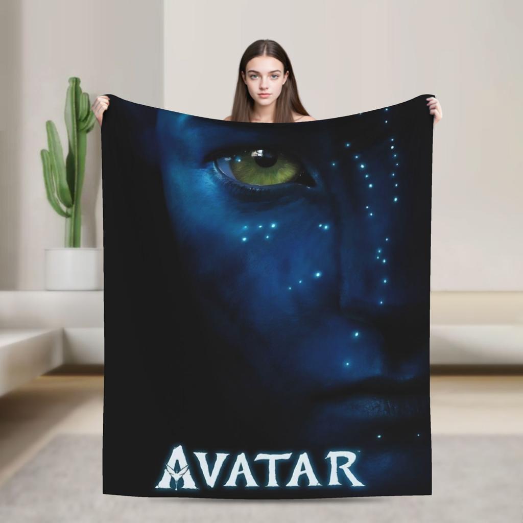 Films Avatar Blankets Quality Warm Soft Bedding Throws Winter Children Outdoor Street Trend Bedspread