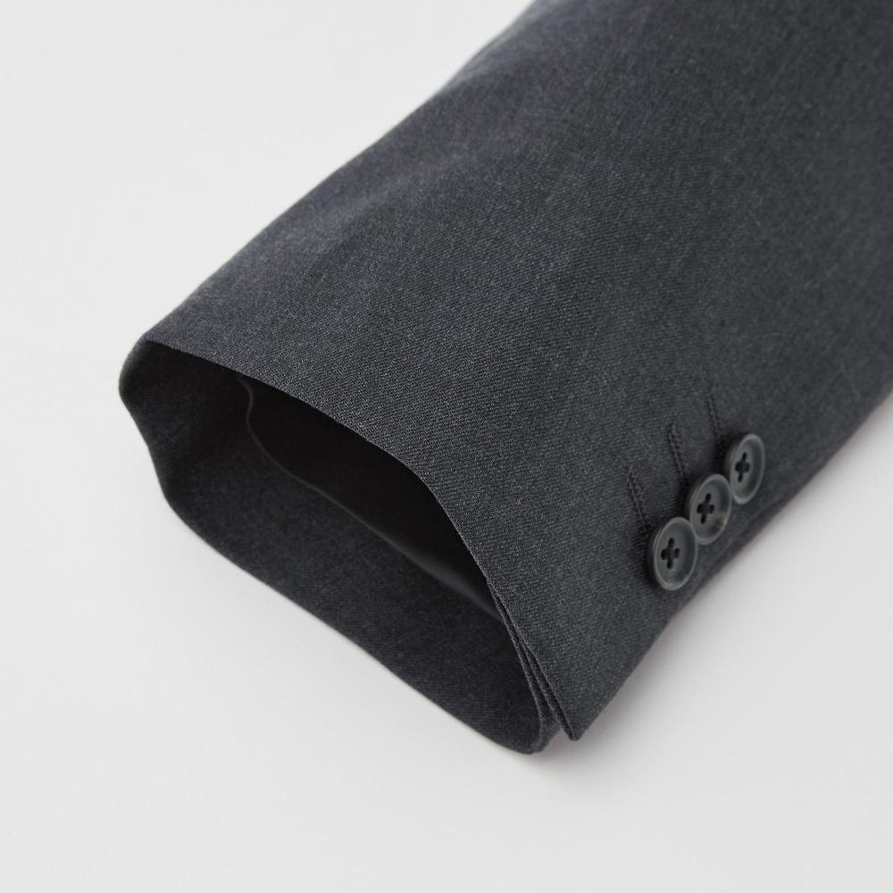 Uniqlo Japan Stretch Wool Jacket  Can Be Set Up 