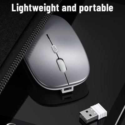 Silent Mouse Usb White Usb Mouse 2.4g Wireless Silent Battery Models Wireless Mouse Bluetooth Gamer Keyboard Mouse Support