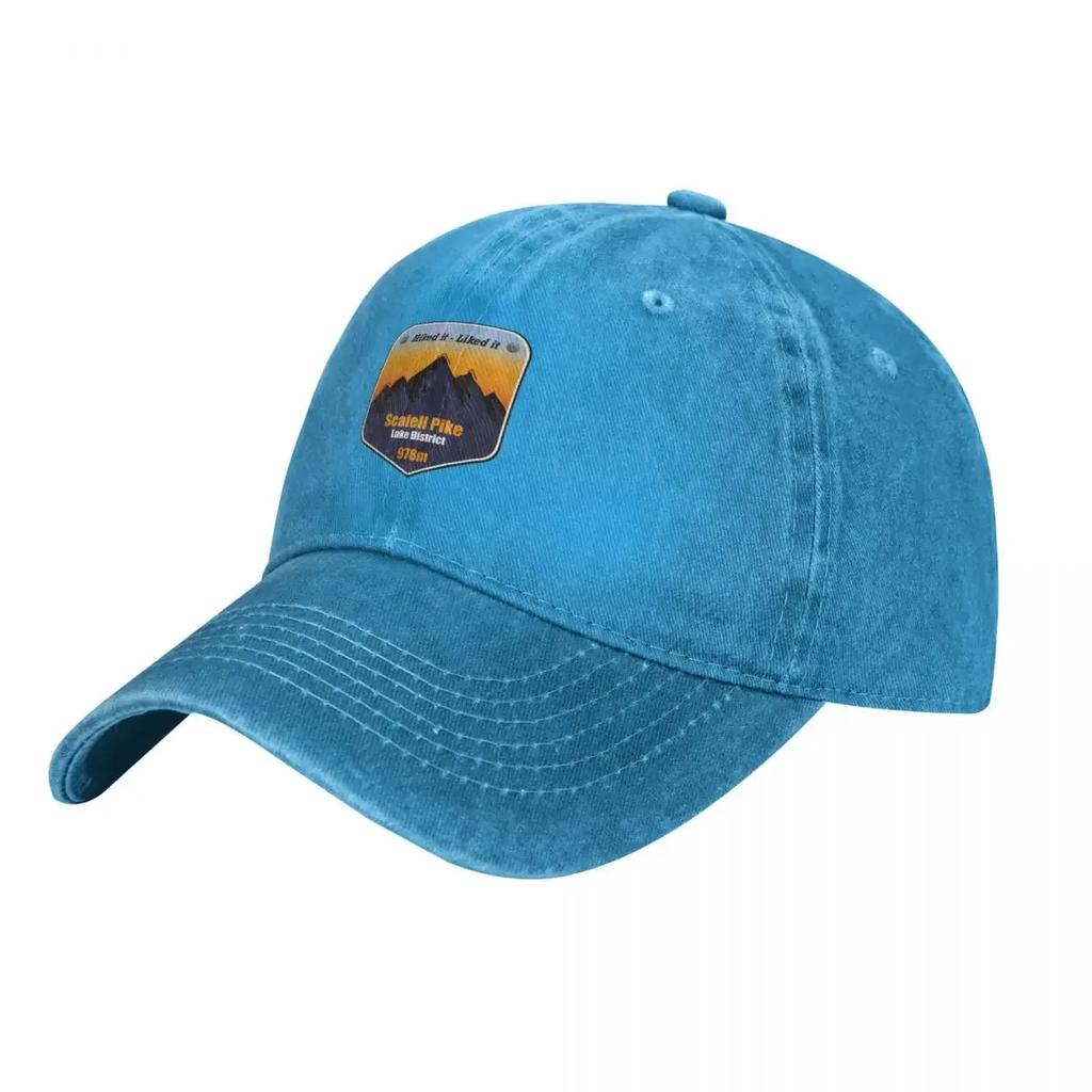 Scafell pike Lake District England summit hiked Cowboy Hat Luxury Brand Gentleman Hat Men Luxury Brand Women's