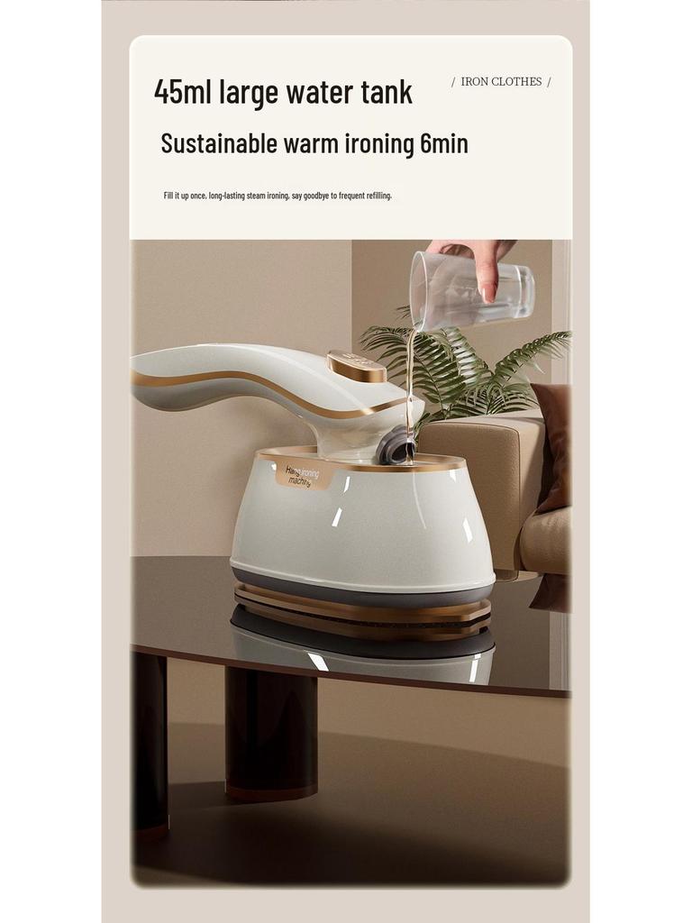Portable Handheld Garment Steamer and Travel Iron