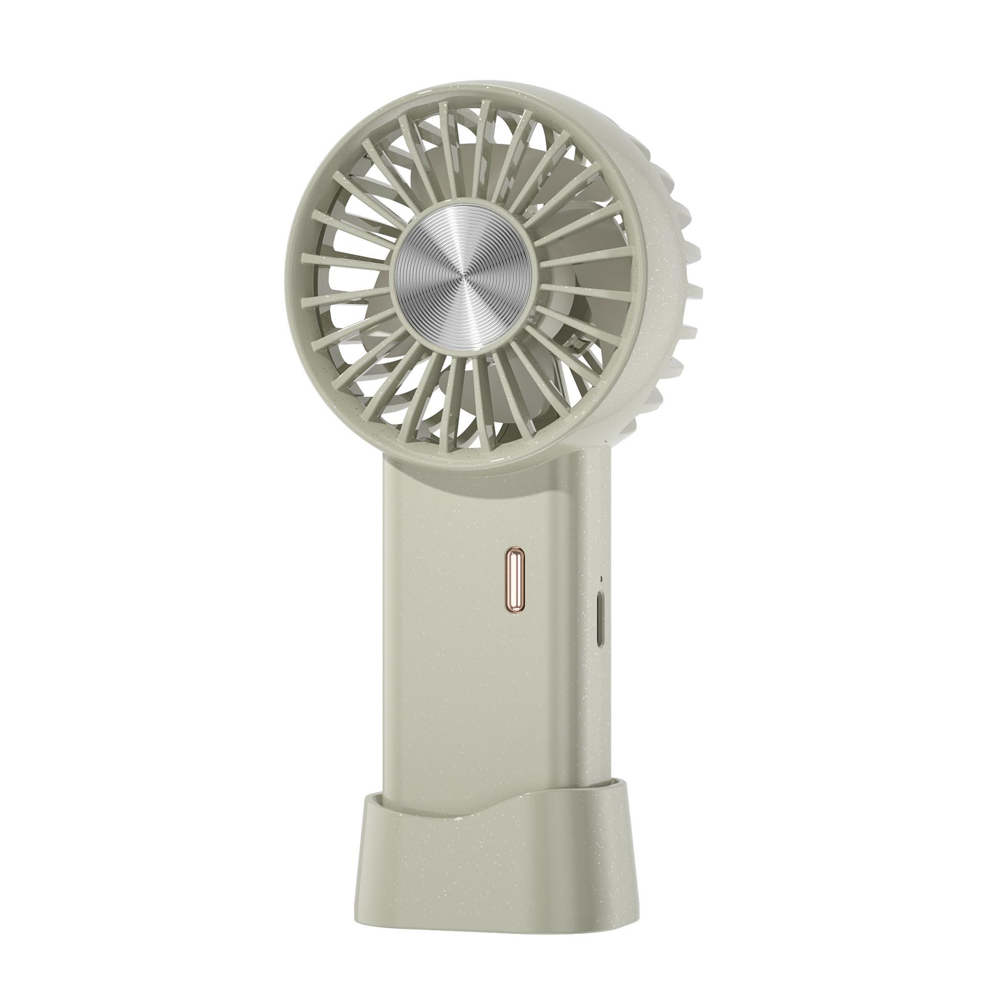 

Ice-Cool Portable USB Rechargeable Mini Fan: Long-lasting Handheld & Desktop Design for Summer 6.4*4*14 cm светло-зеленый
