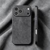 Precise Lens Protection Suede Phone Case for iPhone 17 Pro Max Air 16 Pro 16E 15 14 Plus 13 12 Mini 11 Silicone Edge Full Cover