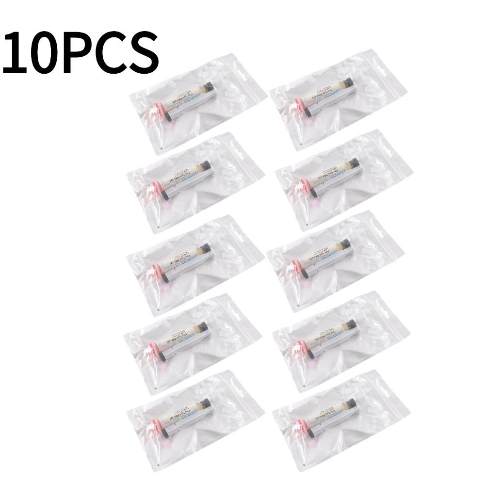 1/2/3/4/5/10 Stück Halogenfreier Lötflussmittel-Paste-Spritze Neutral No-Clean Schweißpaste Elektronisches Reinigungszubehör